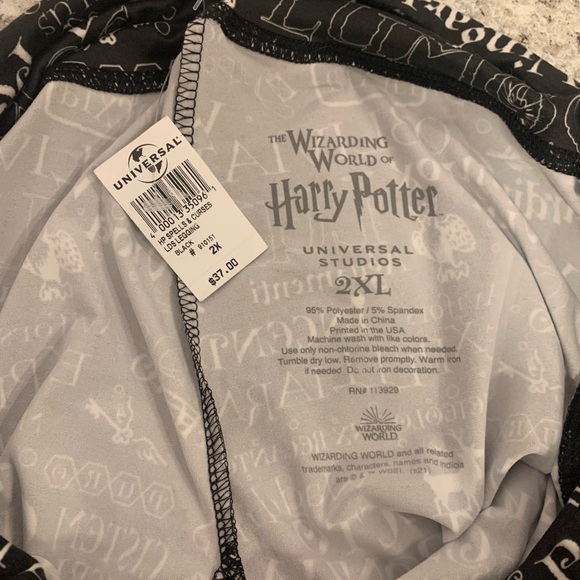Harry Potter Universal studio park Harry Potter women’s leggings size 2X - Picture 6 of 9